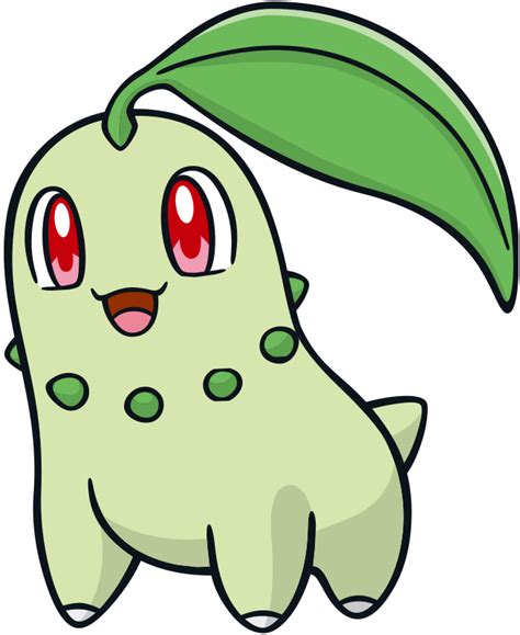 Chikorita Official Artwork Gallery Pokémon Database