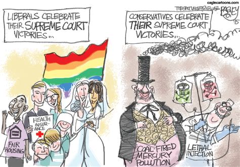 Political Cartoon Scotus Decisions The Week