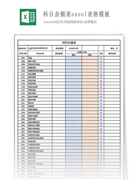 Account Balance Sheet Excel Form Template Template Download on Pngtree