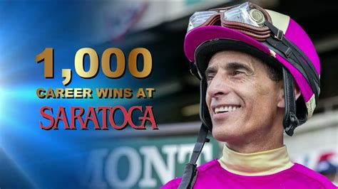 John Velazquez Earns 1000th Saratoga Win Youtube