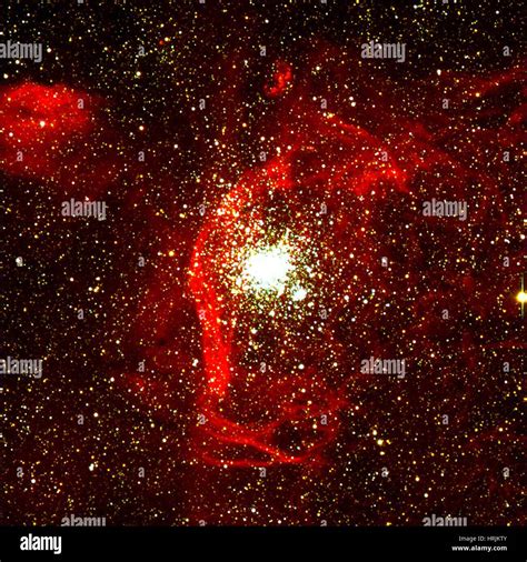 Stellar Cluster NGC 1850 LMC Stock Photo Alamy