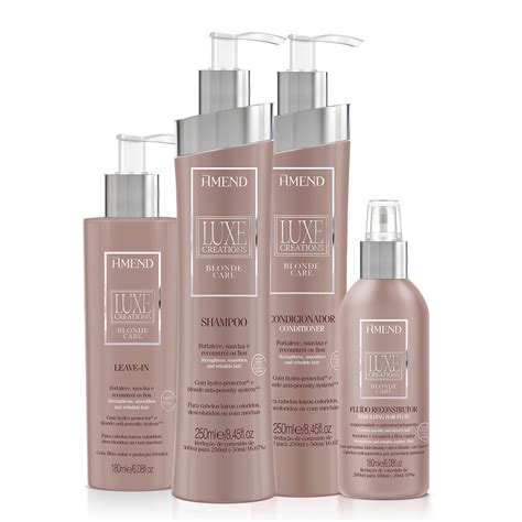 Kit Amend Luxe Creations Blonde Care XIII Produtos