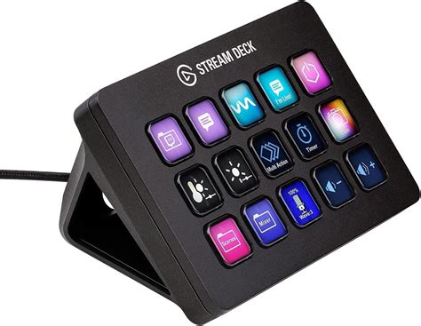 Amazon.com: Elgato Stream Deck MK.2 – Studio Controller, 15 macro keys ...
