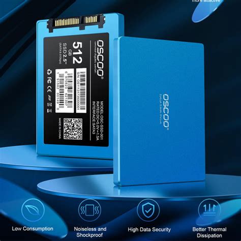 Jual OSCOO SSD SATA3 BLUE 128GB 256GB 512GB 1TB 2TB 1TB Kota