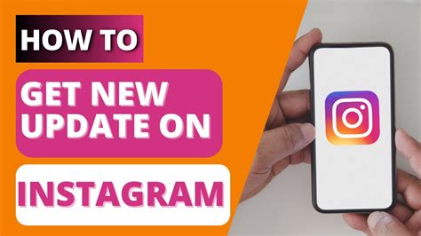 How To Get The New Instagram Update Youtube