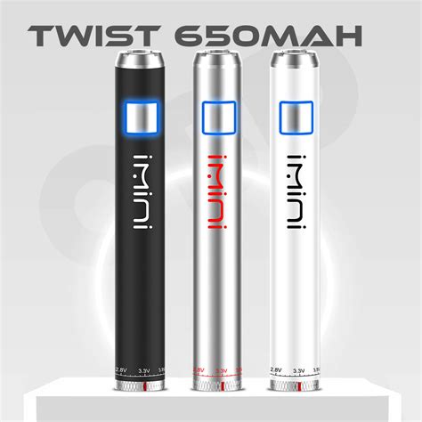 China Imini Twist Mah Preheat Battery Vape Pen Rechargeable