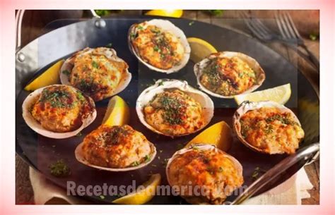 Receta de almejas a la parmesana Recetas Fáciles