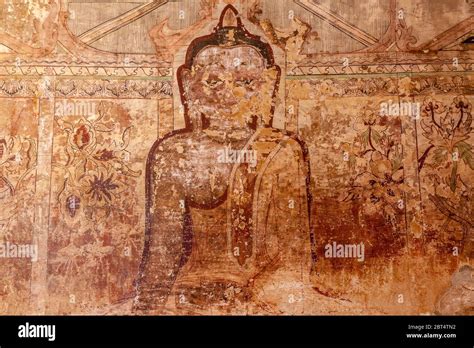 Sulamani Temple Mural Buddha High Resolution Stock Photography And