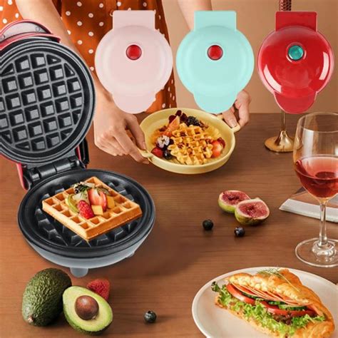 Mini waffle pan molder for stove electric hot cake maker pancake maker ...