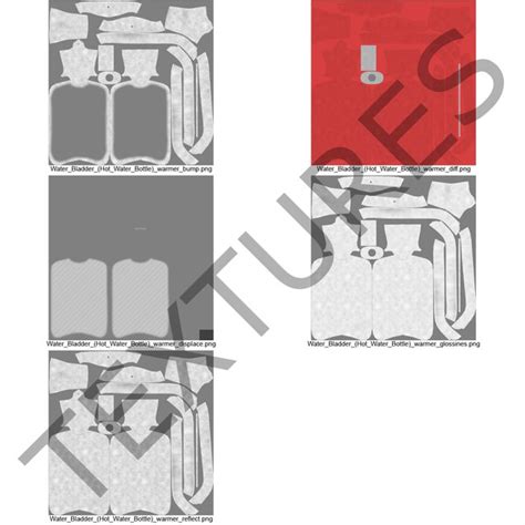 3d Hot Water Bottle Model