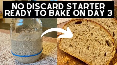 How To Make A Sourdough Starter With ZERO WASTE NO DISCARD NO