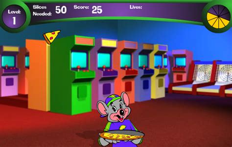 Chuck E. Cheese's Pizza Panic! - Play Online on Flash Museum 🕹️