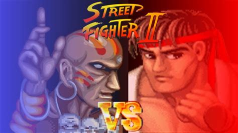 Dhalsim Vs Ryu Street Fighter 2 Ryu Theme Multiplayer Gameplay