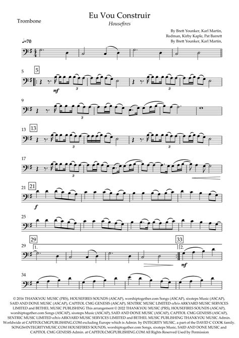 Build My Life Arr Fabio Britto By Housefires Sheet Music For