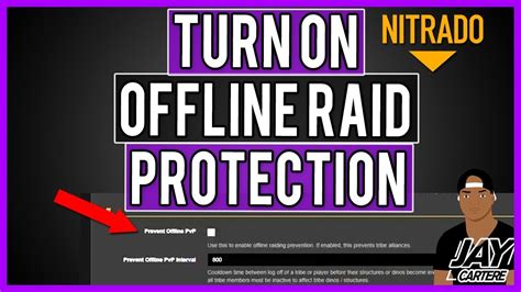 How To Turn On Offline Raid Protection Orp On Your Nitrado Server