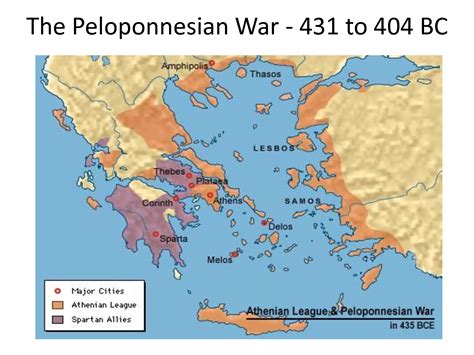 First Peloponnesian War Map