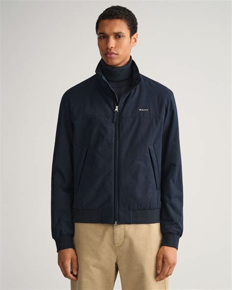 Gant Erkek Lacivert Regular Fit Fermuarlı Mont 7006241 S 50 POLYESTER