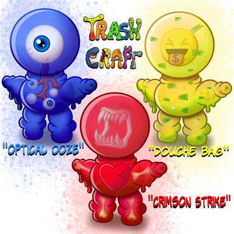 Chibi Slime Golems By Trashcraftpayer On Deviantart