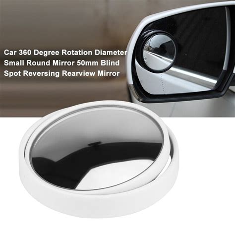 Car Degree Rotation Diameter Small Round Mirror Mm Blind Spot