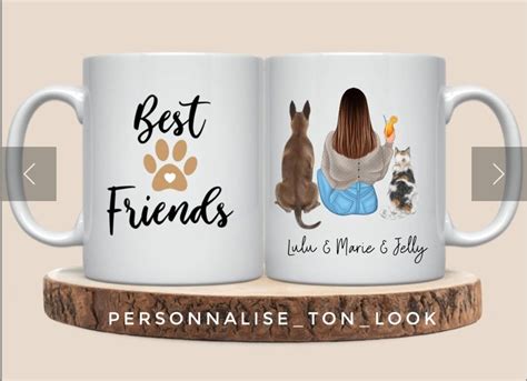 Mug personnalisé animaux de compagnie maître mug personnalisable