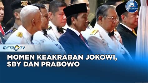 Berita Pemilu Momen Keakraban Jokowi SBY Dan Prabowo YouTube