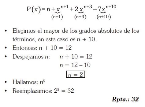 Como Se Halla El Valor Numerico De Un Polinomio Estudiar