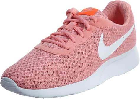 Nike Tanjun Damen Turnschuhe lavafarben weiß karmesinrot Größe