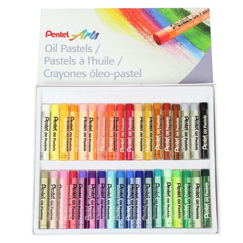 Giz Pastel Oleoso Pentel 36 Cores Papelaria Art Pel Papelaria