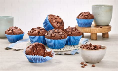 Double Chocolate Muffins Rezept Dr Oetker