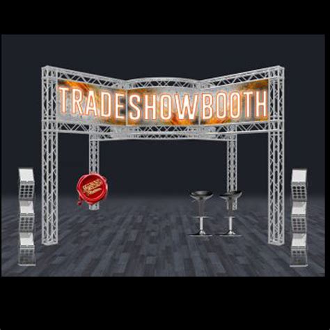 Trade Show Exhibit Display Booth Sys050 Truss Tradeshow Booth Designs