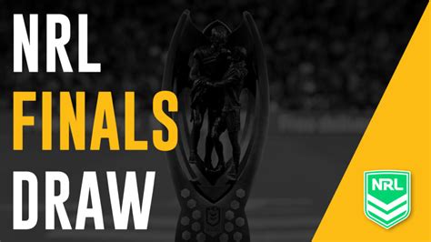 Nrl Finals Draw 2025 All Games Times Venues And Channels Kruzey