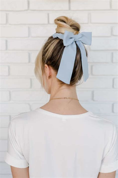 5 Ways to Wear a Scrunchie - A Beautiful Mess