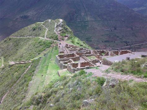 Ruinas De Pisac Pisac Ruins Sacred Valley Cuzco Peru Angel