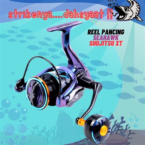 Jual Reel Seahawk Shujitsu XT 800 Alat Kerekan Katrol Pancing Ikan