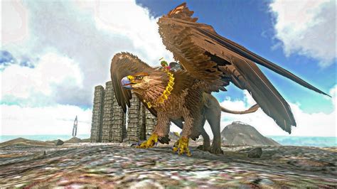 Ark Survival Evolved Mobile Griffin Tame With Lazysubra Returns Youtube