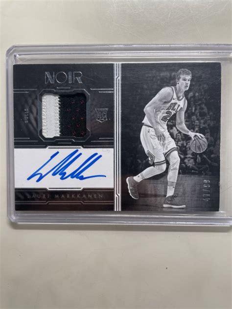 Lauri Markkanen Noir Rpa Patch Auto Yahoo