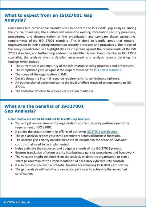 What Is Iso 27001 Gap Analysis