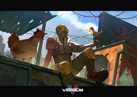 Modern Combat Versus Promo Art Hugo Richard Concept Art Characters