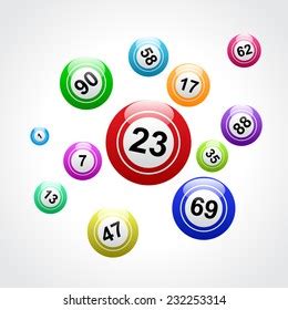 Vector Bingo Background Stock Vector (Royalty Free) 232253314 ...