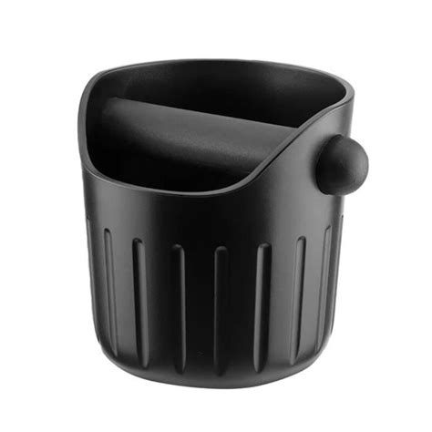 Noir Knock Box Poubelle Caf En Poudre Grinder Knock Box Knock