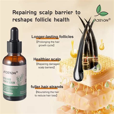 Private Label Natural Castor Oil For Hair Serum Anti Loss Regrowth For Bald Rosemary Oil