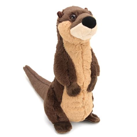 Standing Stuffed River Otter Mini Cuddlekin By Wild Republic At Stuffed