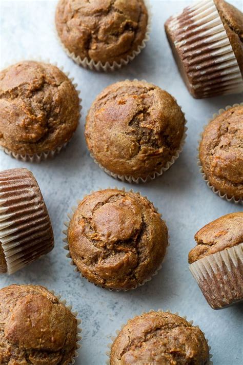 Flourless Banana Carrot Muffins Running With Spoons Recipe Almond