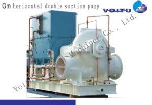 Large Diameter Double Suction Pump For Large Flow Rate Axially Split