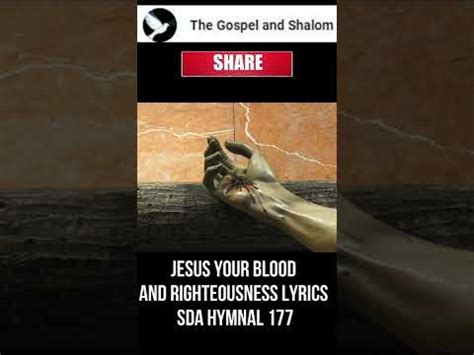 Jesus Your Blood And Righteousness Lyrics SDA Hymnal 177 YouTube