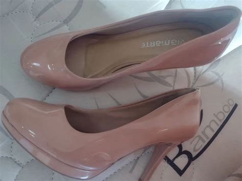 Scarpin Via Marte Nude Salto Alto Calçados Jardim Limoeiro Serra OLX