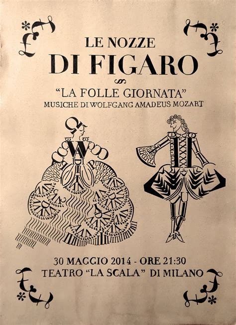 The Marriage Of Figaro Play Poster Behance