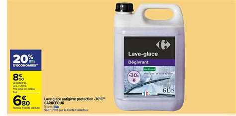 Promo Lave Glace Antigivre Protection C Carrefour Chez Carrefour