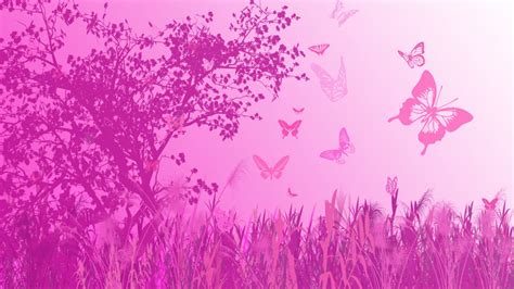 Pink Butterfly Wallpaper Images - WallpaperSafari