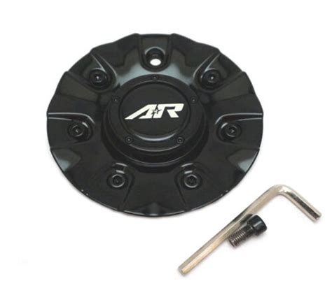 American Racing Gloss Black Center Cap Od Bolt On Closed End